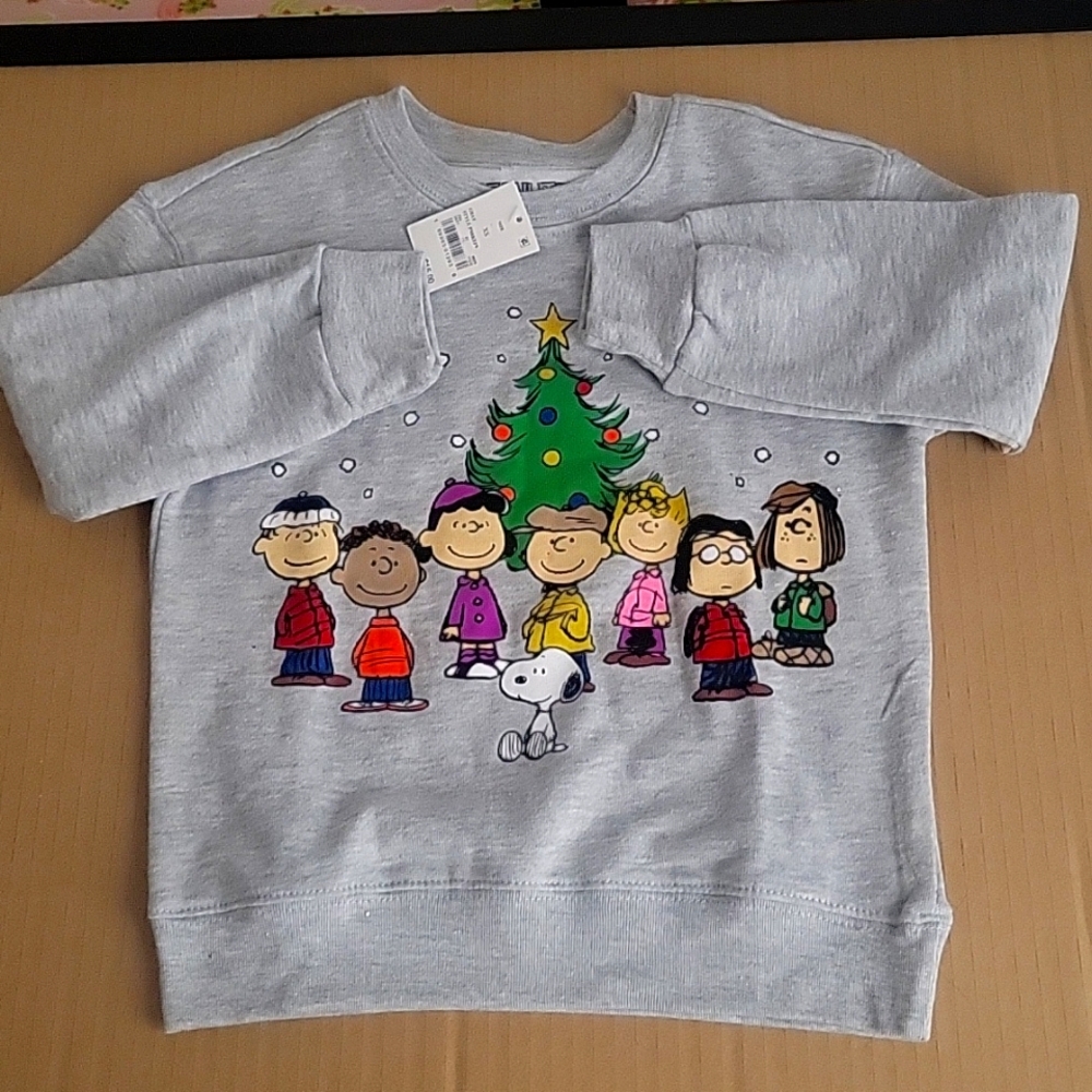 NWT XS Peanuts Crewneck Sweatshirt